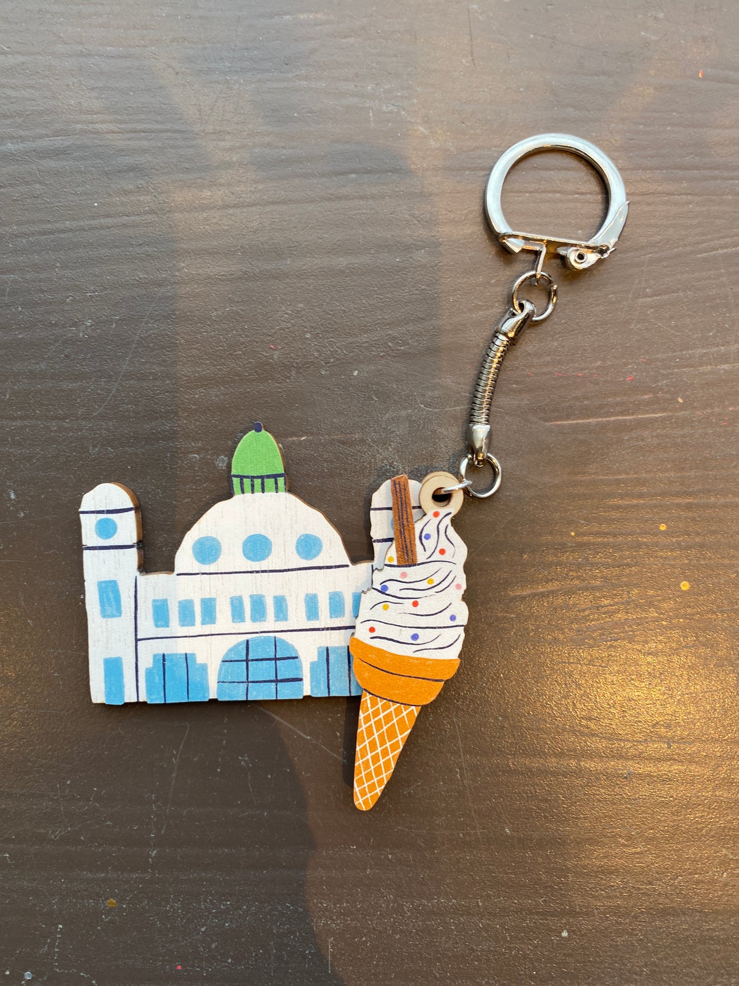 Seaside Keyring