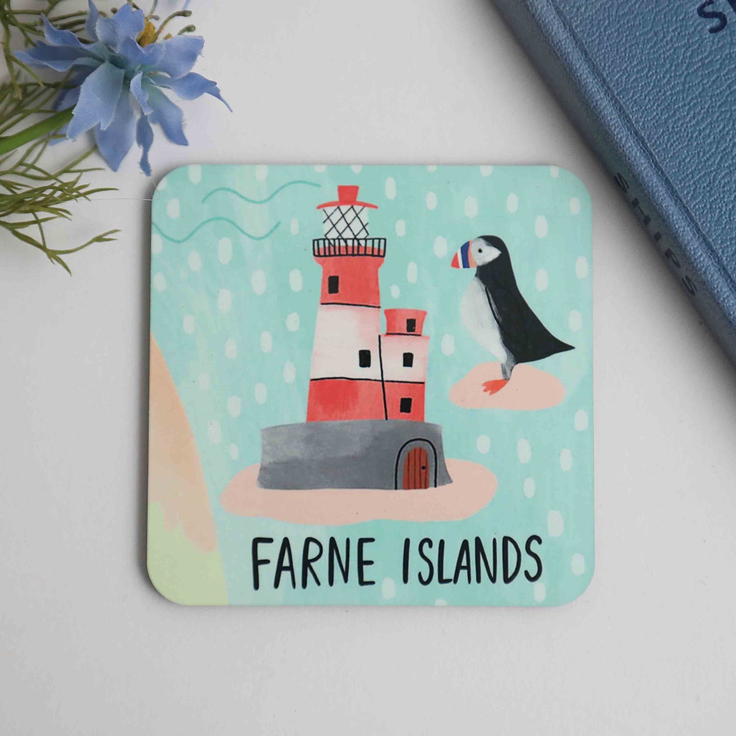 Northumbria Map coasters - For The Love Of The North