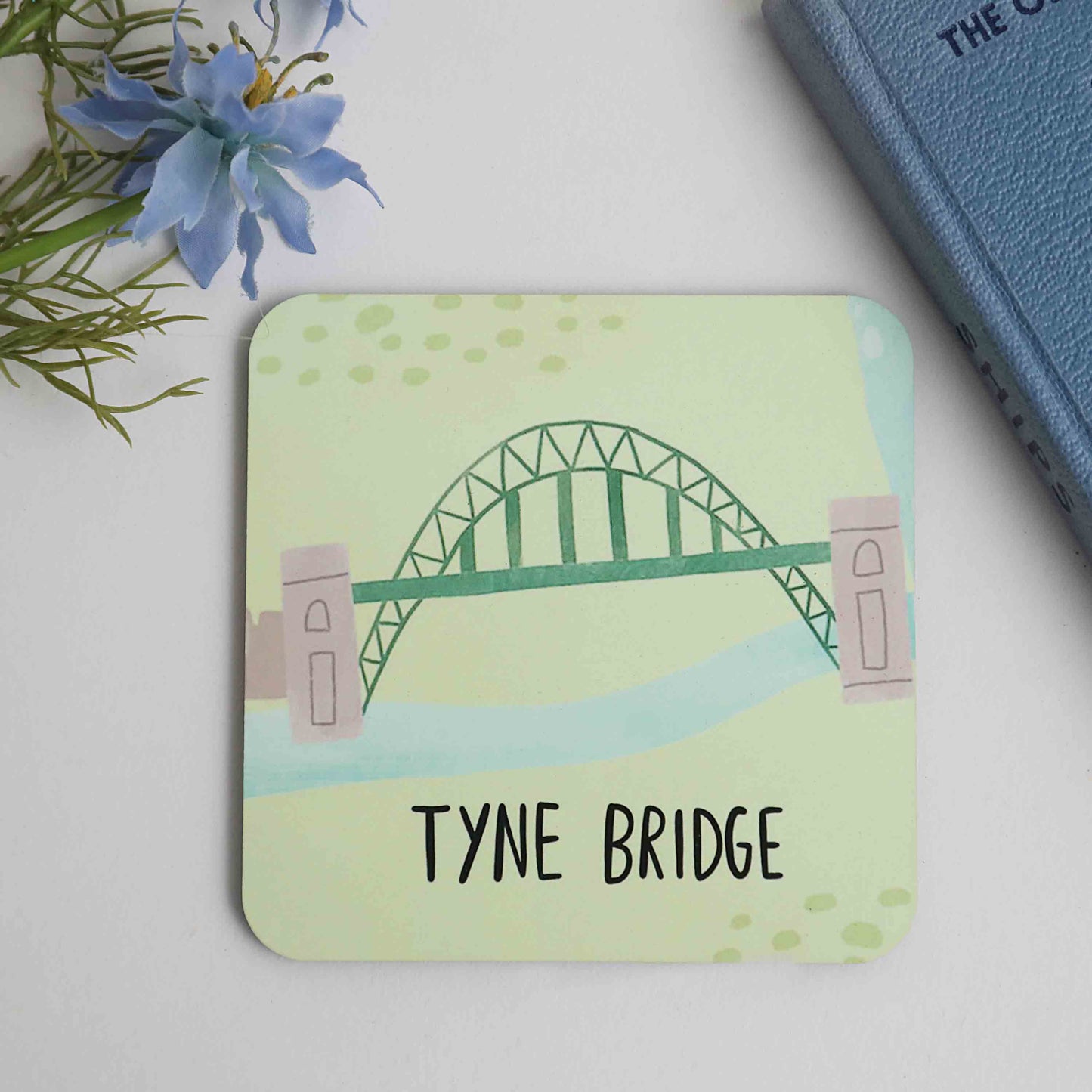 Northumbria Map coasters - For The Love Of The North
