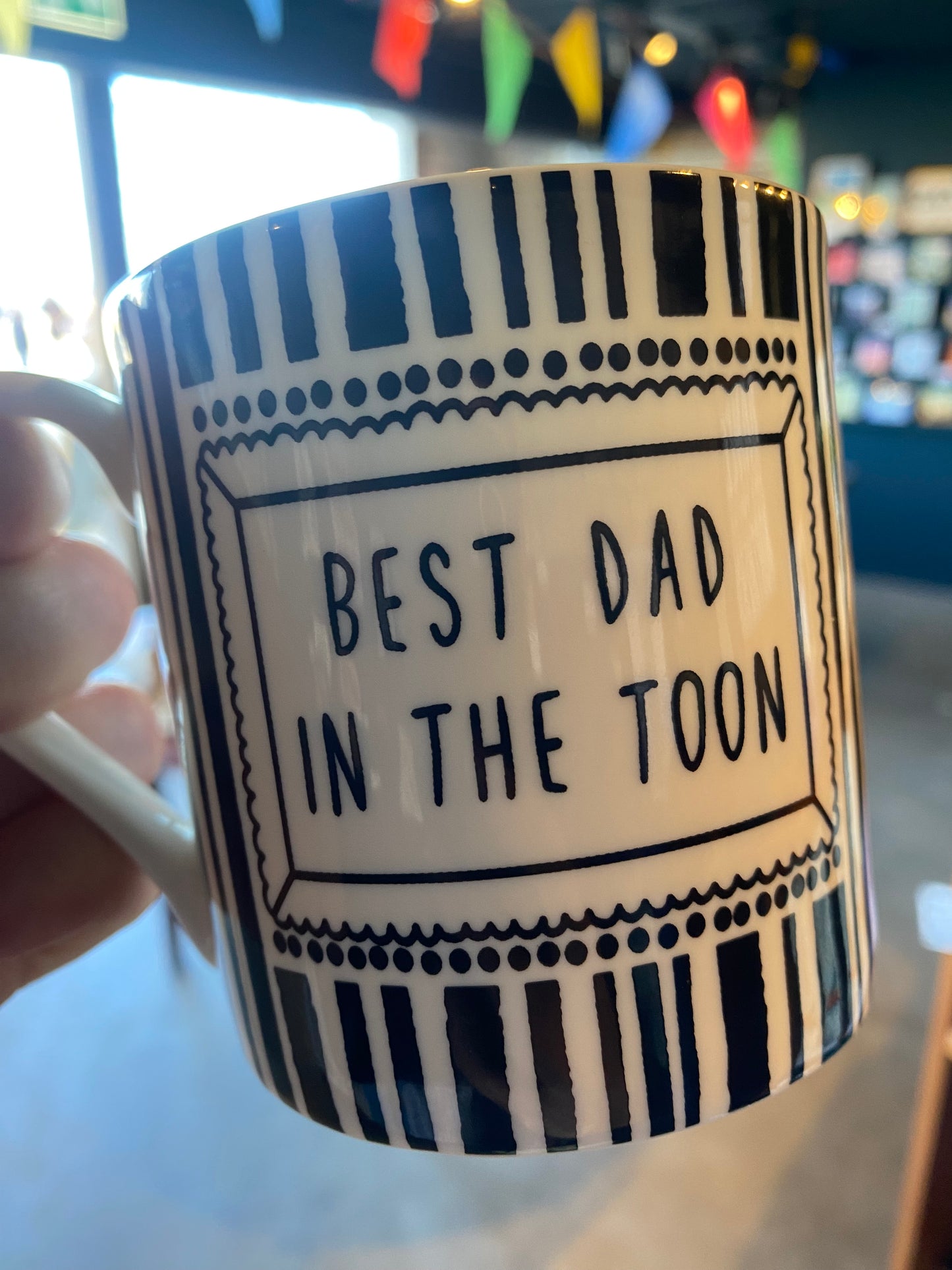 Best Dad in Toon China Mug