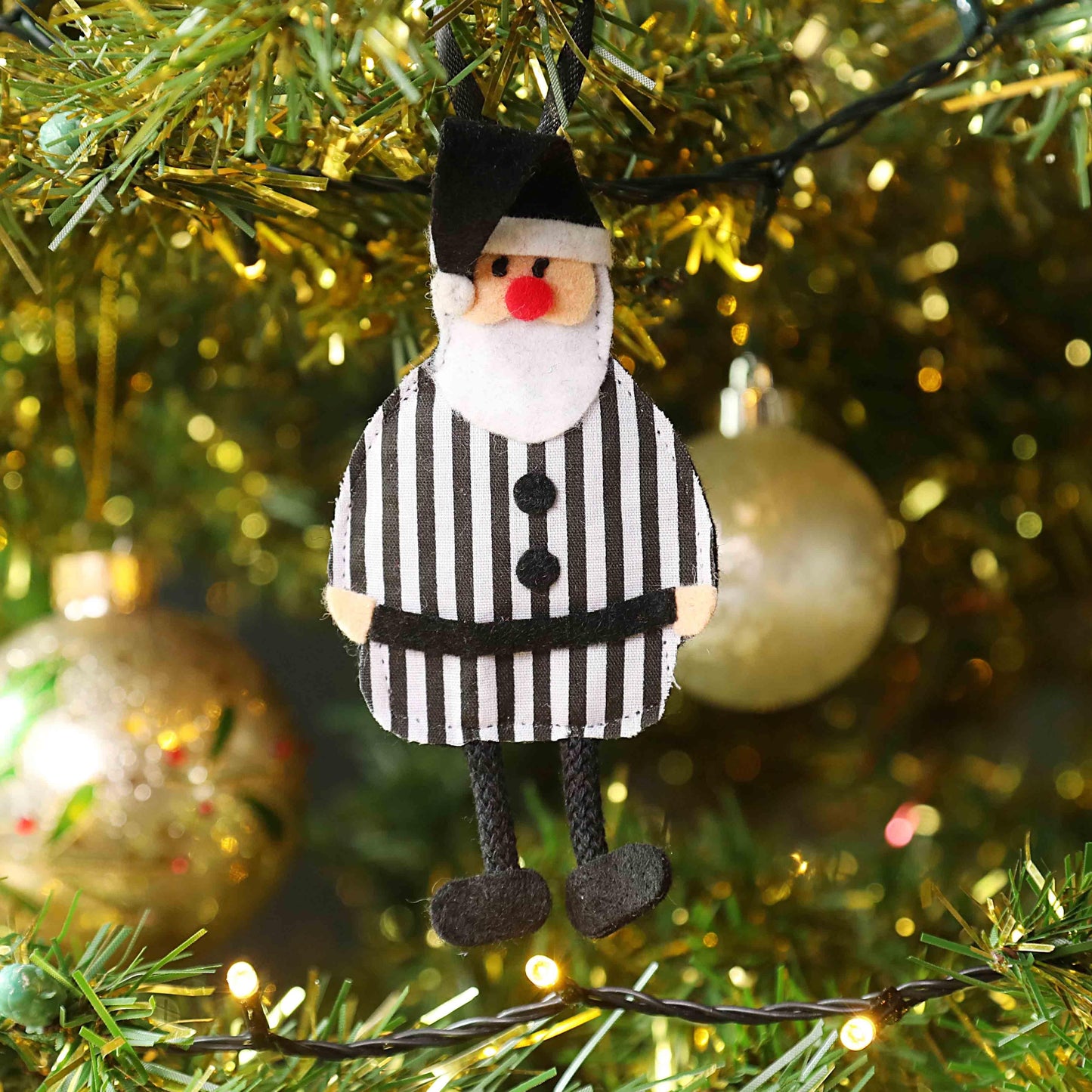 Geordie Santa Felt Decoration - For The Love Of The North