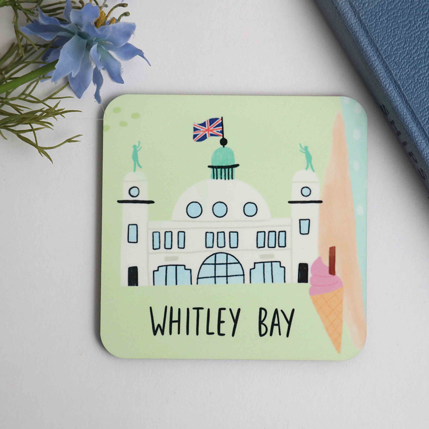Northumbria Map coasters - For The Love Of The North