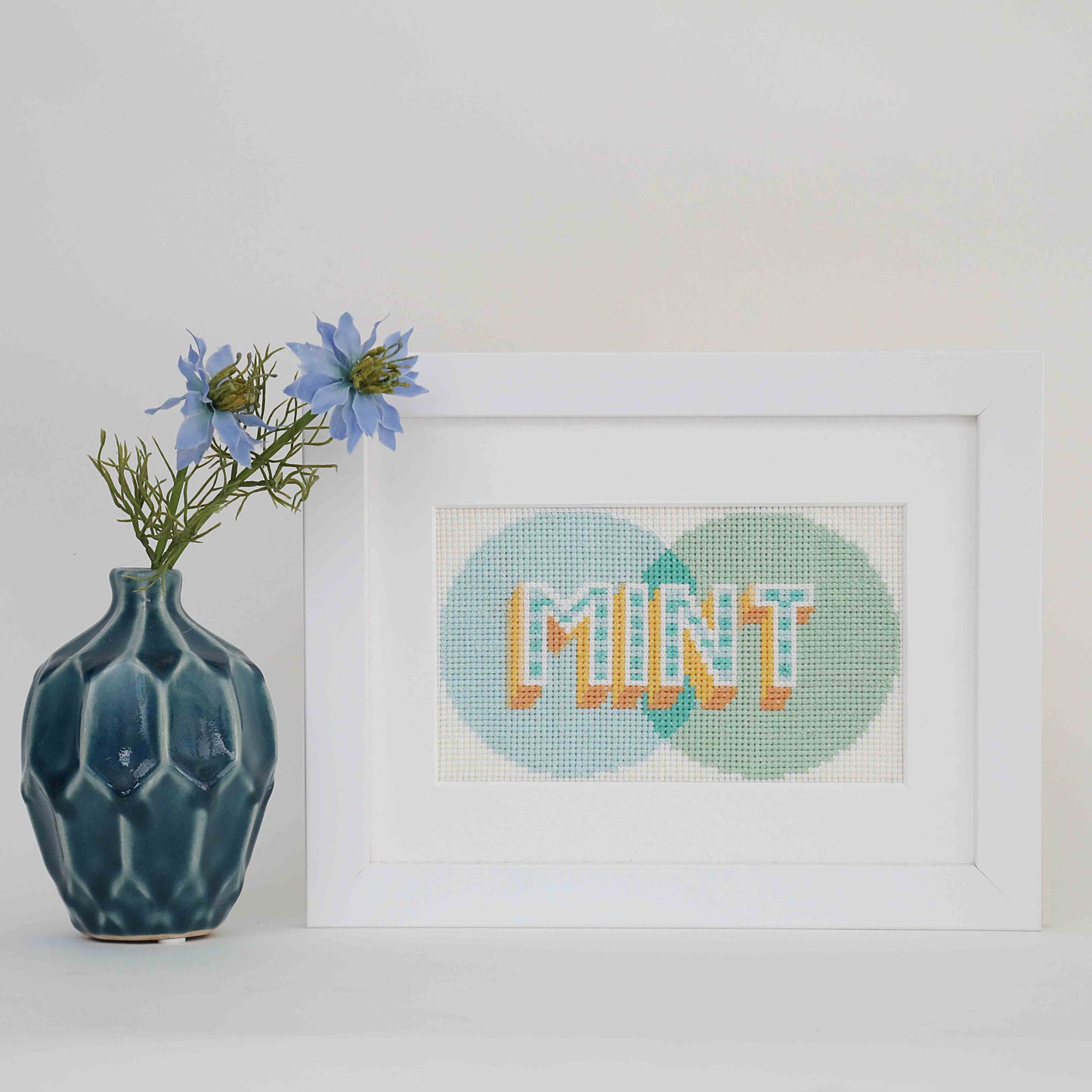 Mint Cross Stitch Kit - For The Love Of The North