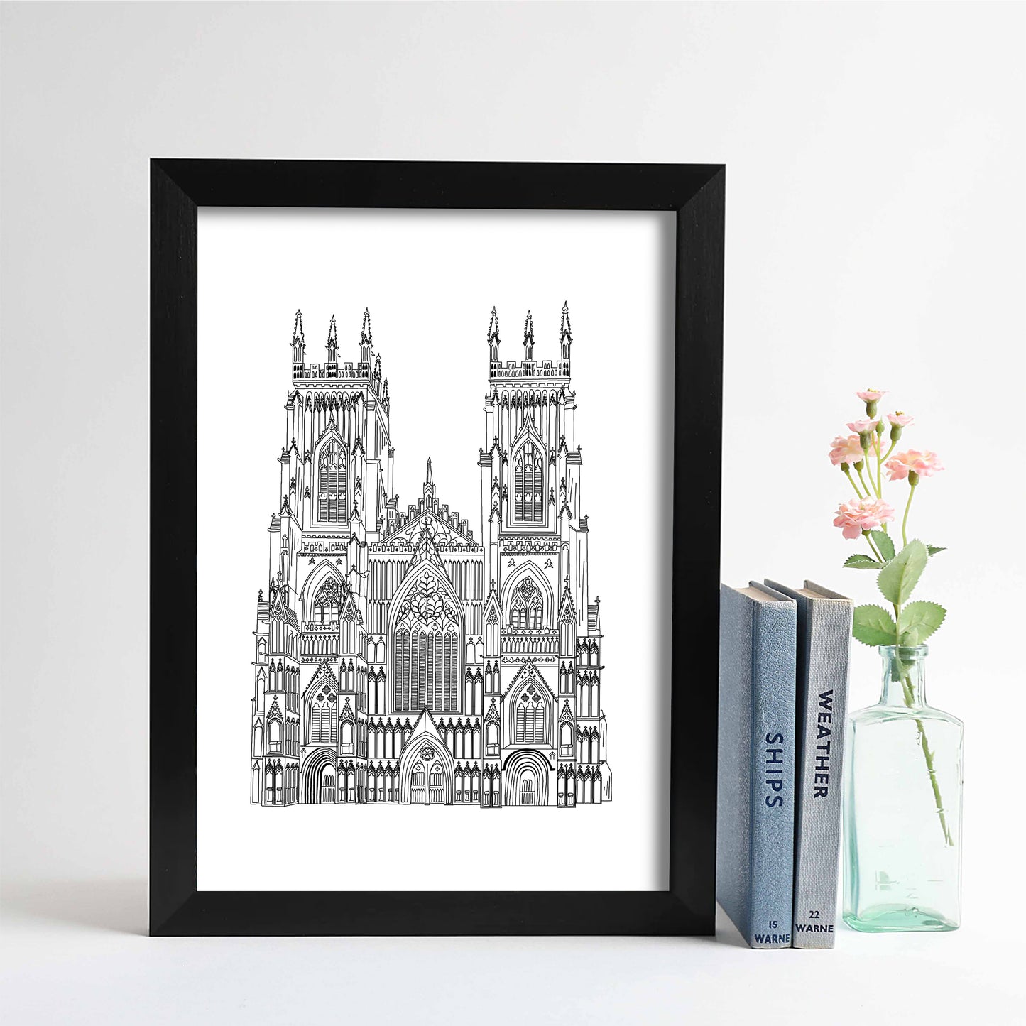 York Minster Print - For The Love Of The North