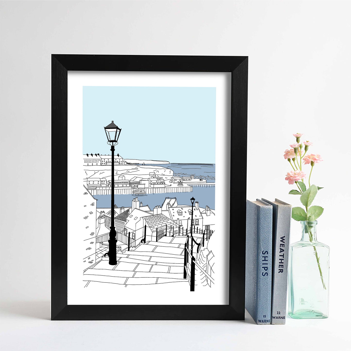 Whitby Steps Print - For The Love Of The North