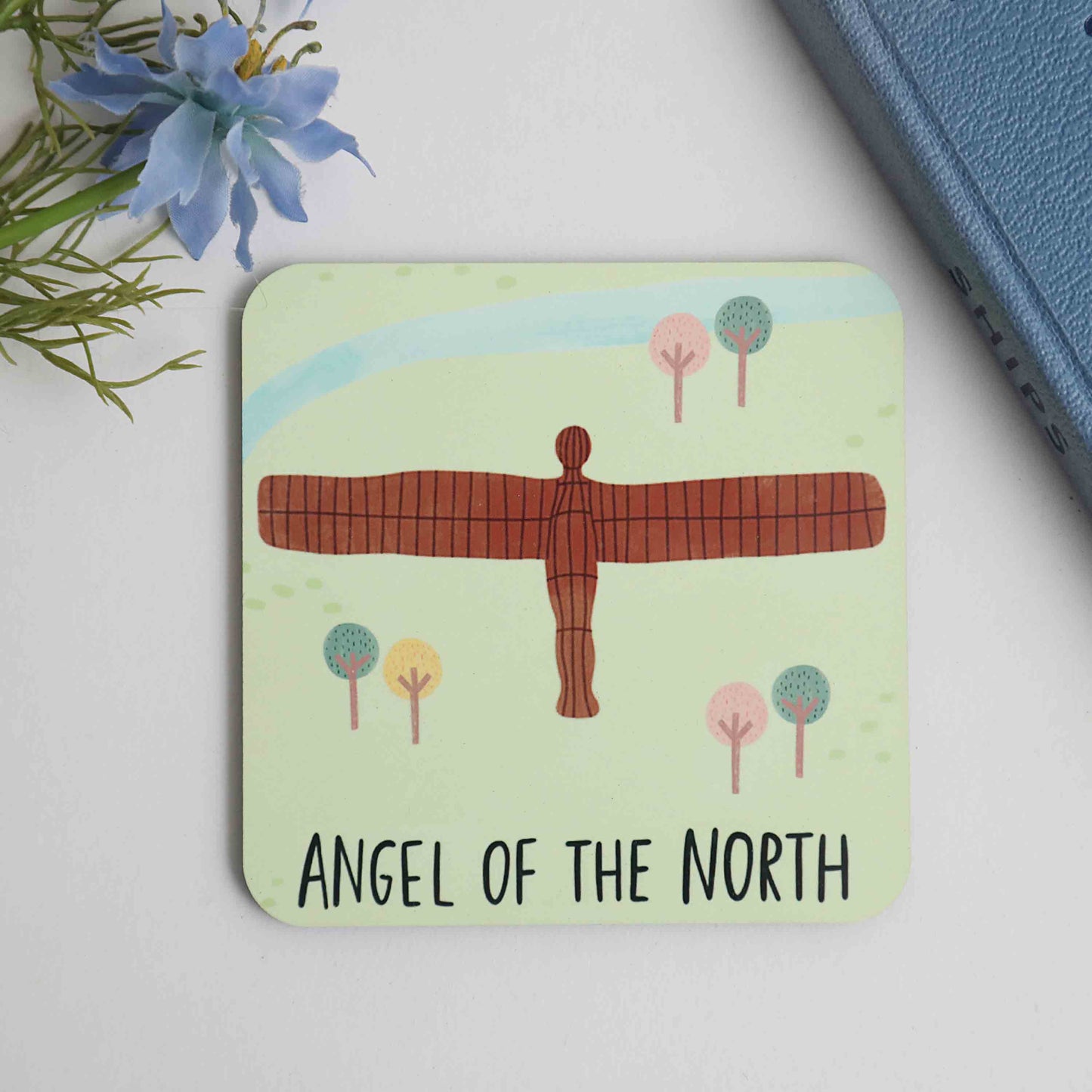 Northumbria Map coasters - For The Love Of The North