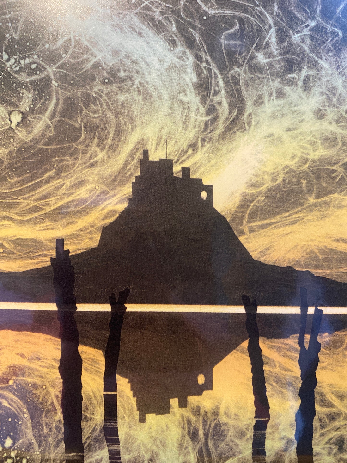 Echoes of the Past Lindisfarne Card