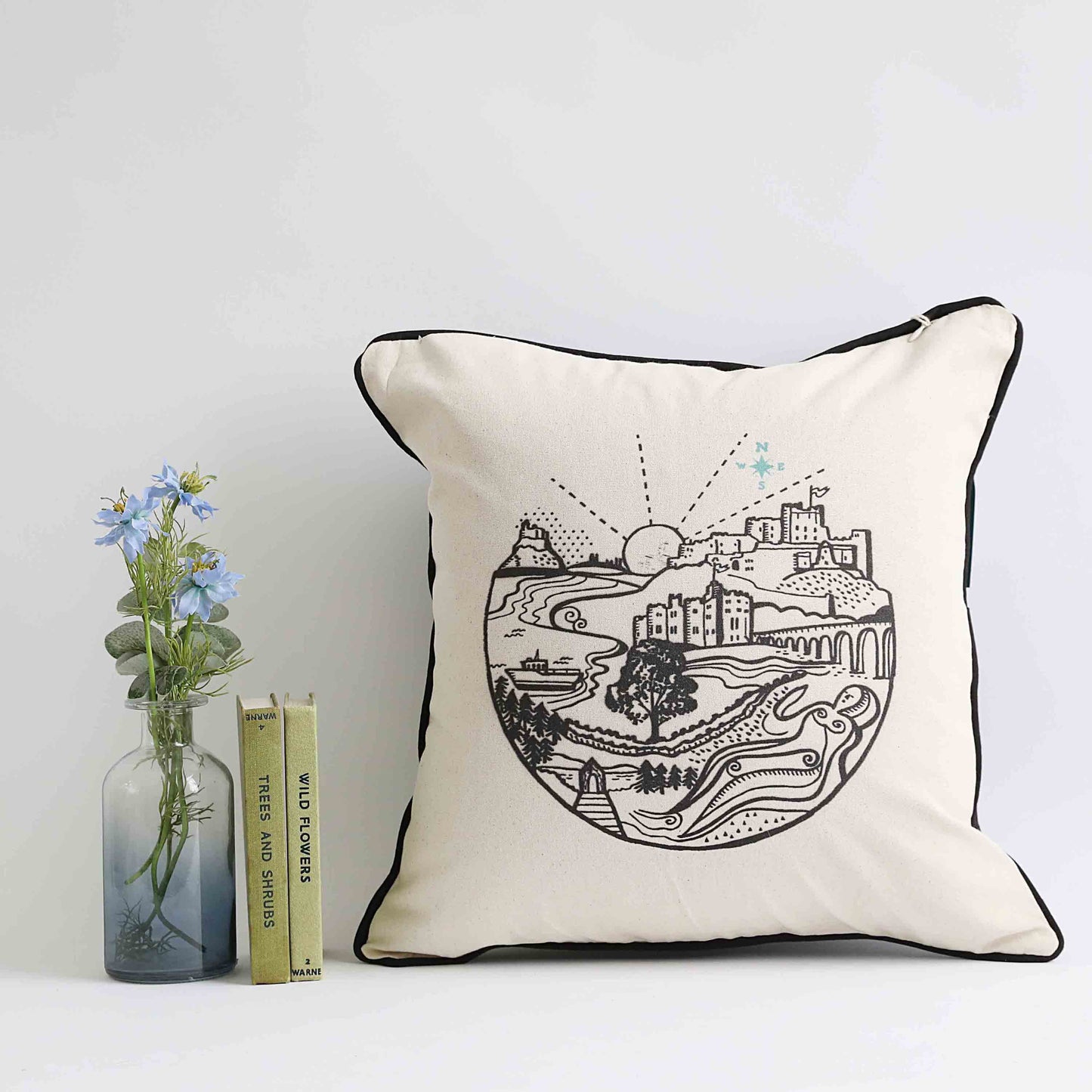 Celebrating Northumberland Cushion - For The Love Of The North