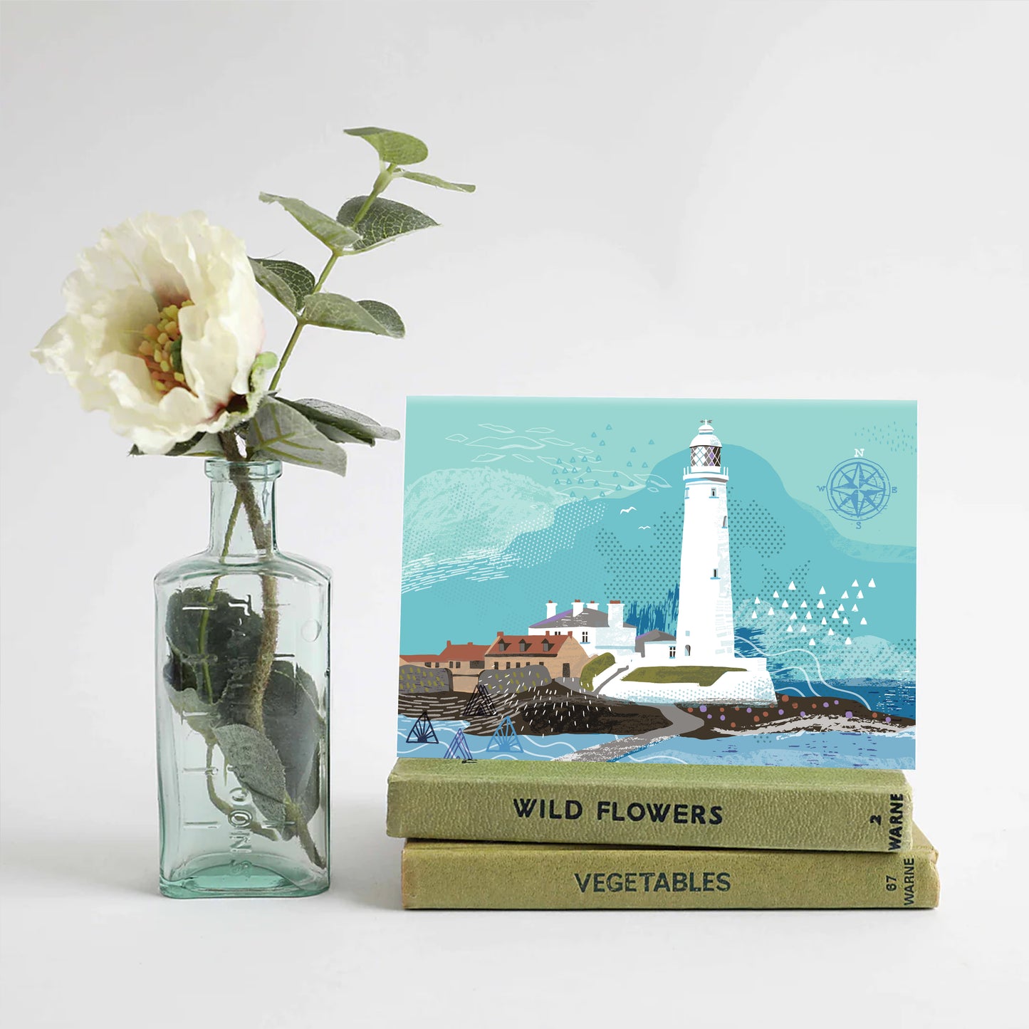 St Mary’s Lighthouse and Causeway Card - For The Love Of The North
