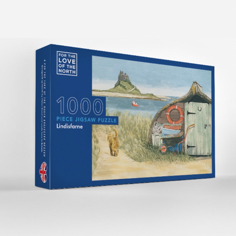 Lindisfarne, Holy Island 1000 piece jigsaw - For The Love Of The North