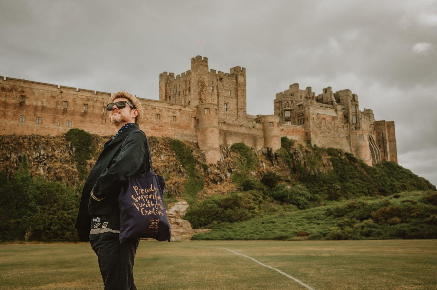 Proudly supporting North East creatives tote bag - For The Love Of The North