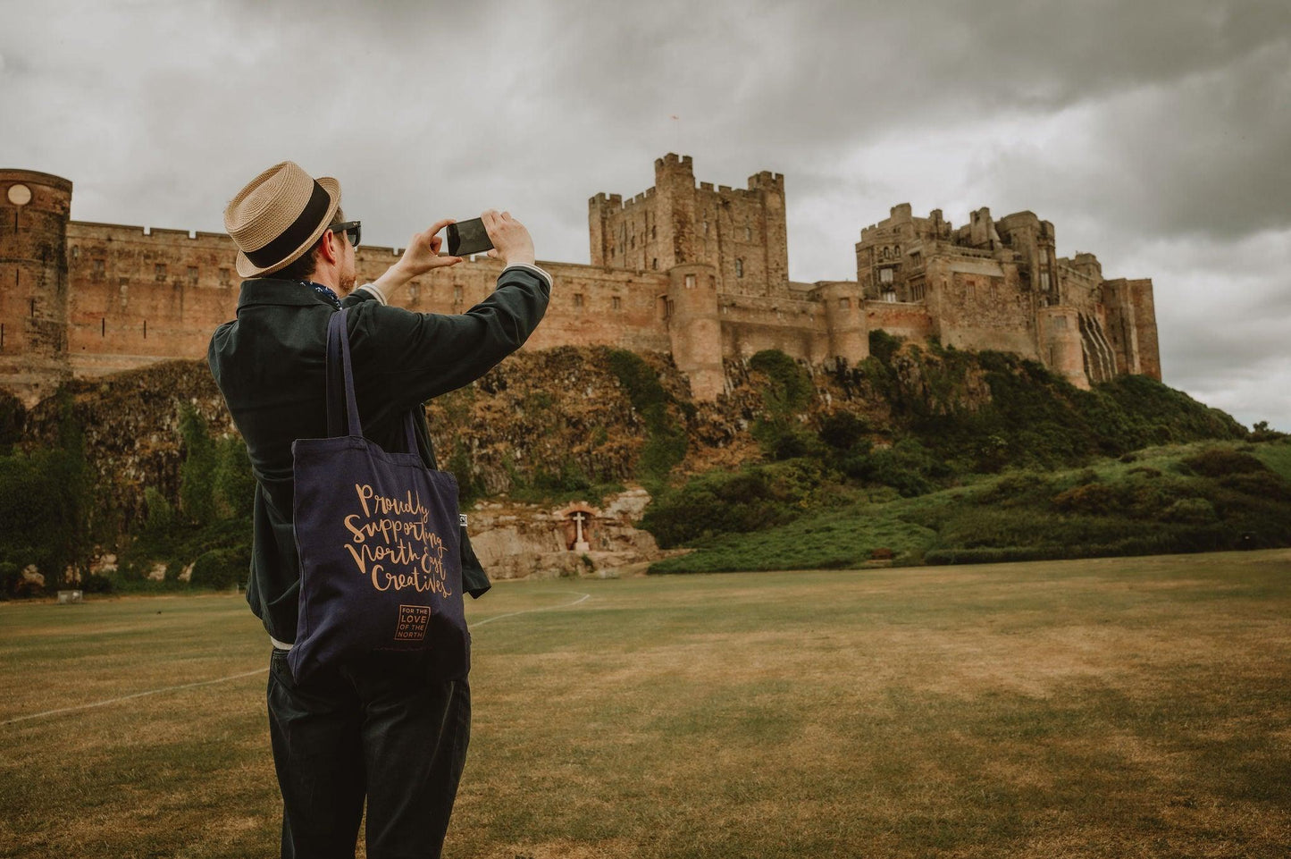 Proudly supporting North East creatives tote bag - For The Love Of The North