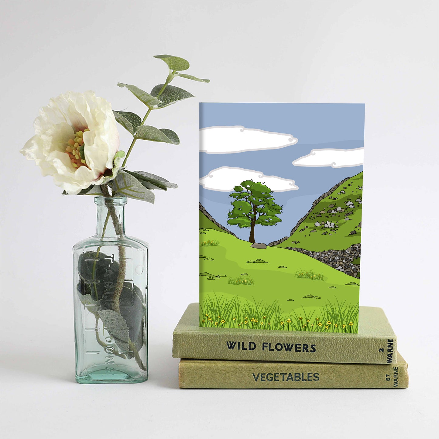 Sycamore Gap A6 notebook - For The Love Of The North
