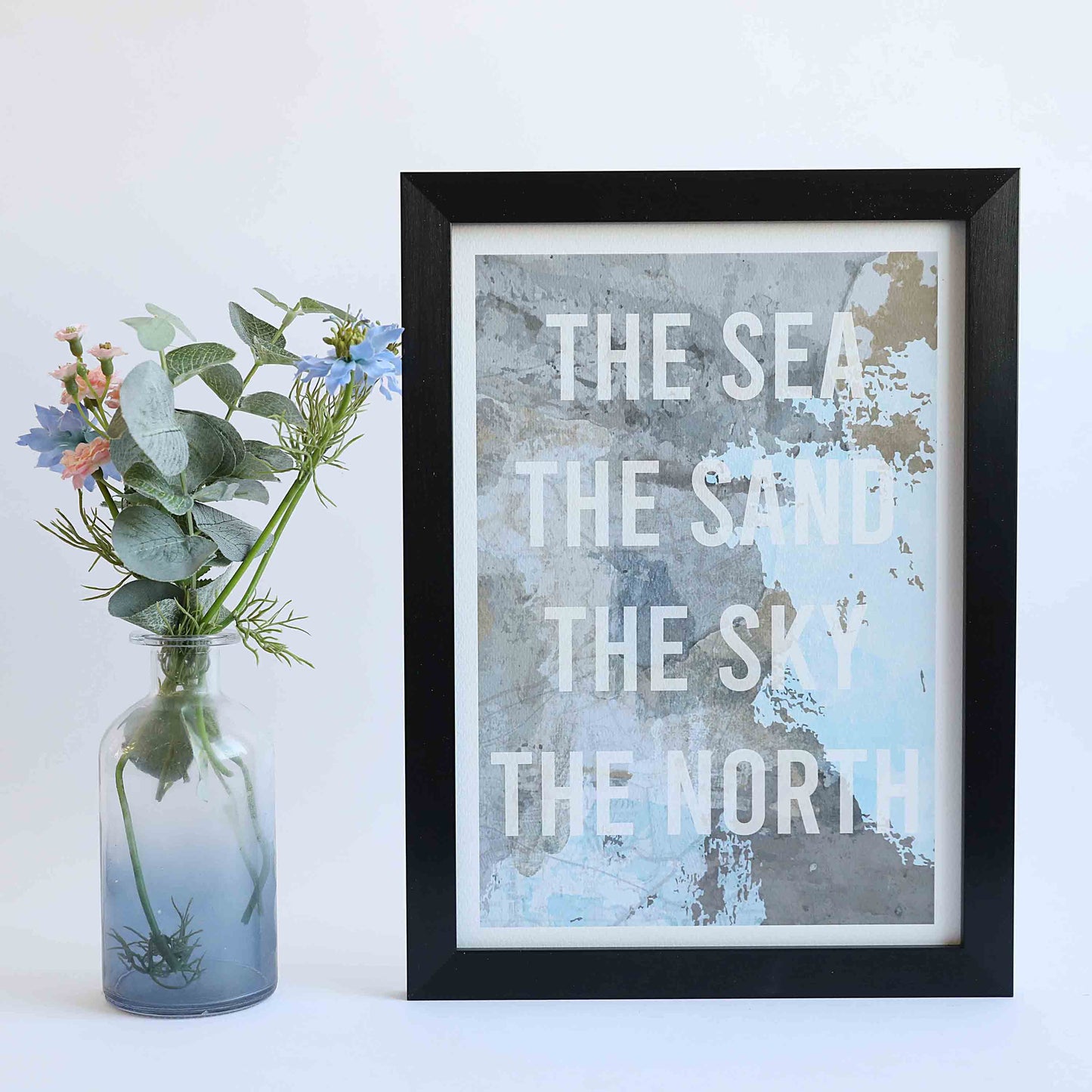 The Sea, The Sand, The Sky, The North Print - For The Love Of The North