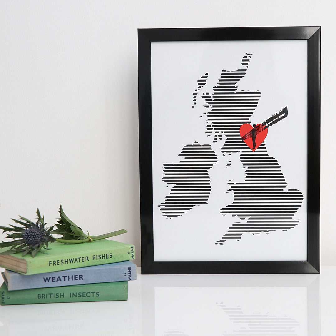 Love of the North A4 & A3 unframed print