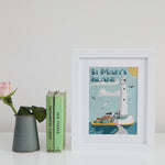 Load image into Gallery viewer, St Mary&#39;s Lighthouse Cross Stitch Kit
