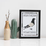Load image into Gallery viewer, Northern Homebird A4 and A3 unframed print
