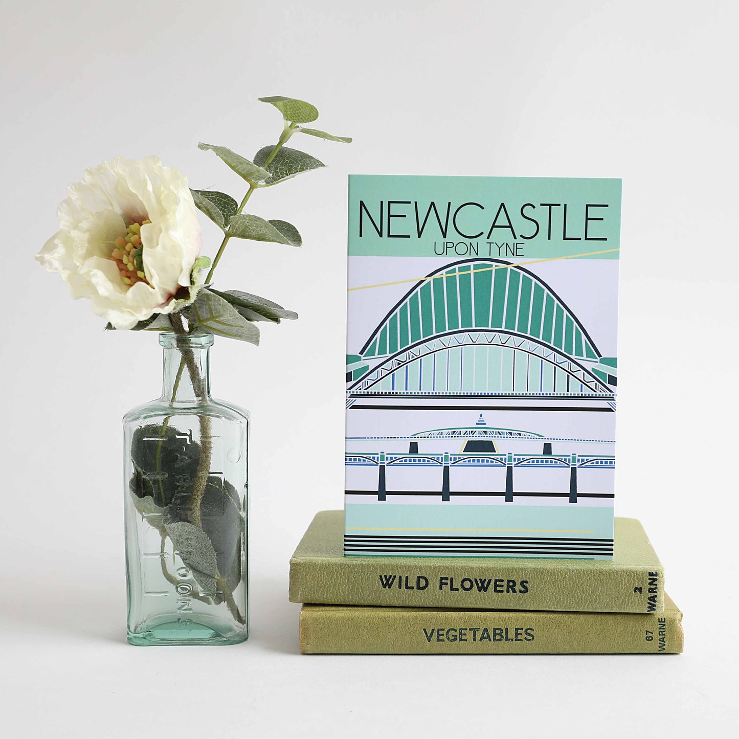 Newcastle Upon Tyne Bridges Card - For The Love Of The North