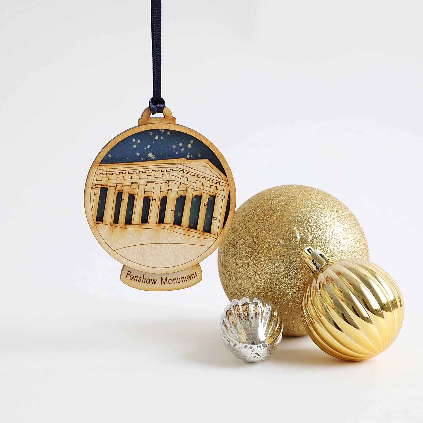 Penshaw Monument Snow Globe Decoration - For The Love Of The North