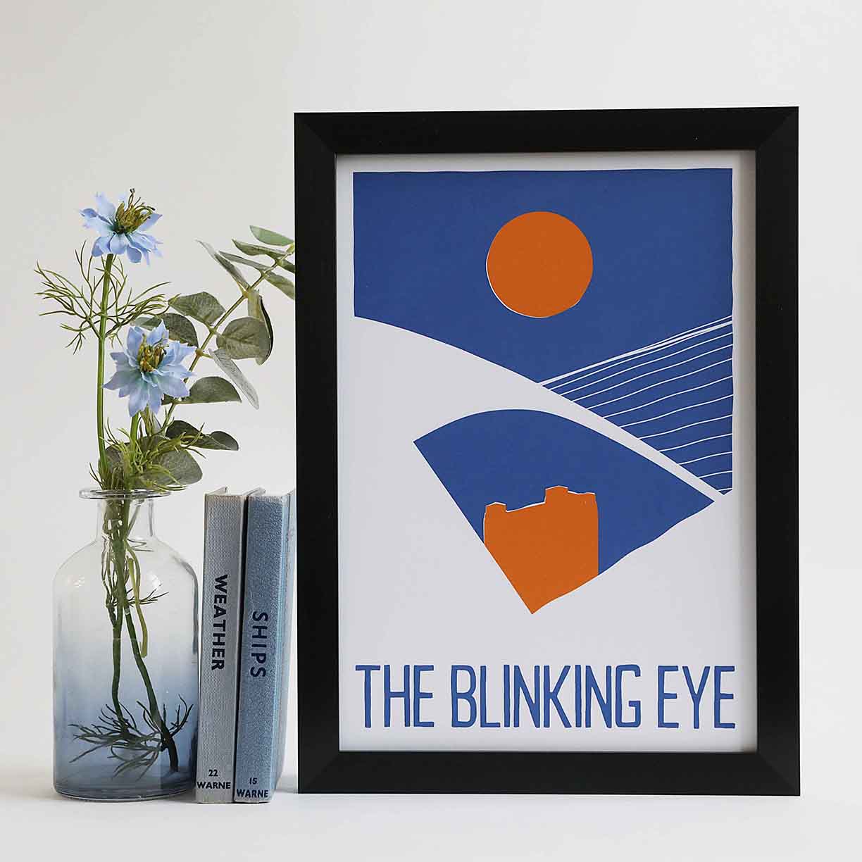 The Blinking Eye, Newcastle Gateshead Millennium Bridge Print - For The Love Of The North
