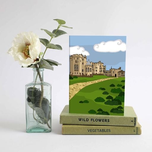 Alnwick Castle card - For The Love Of The North