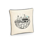 Load image into Gallery viewer, Celebrating Whitley Bay cushion
