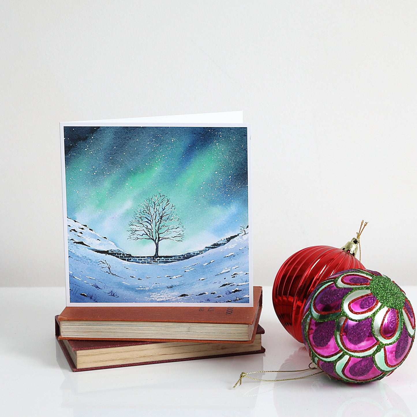 Sycamore Gap and Northern Lights card - For The Love Of The North