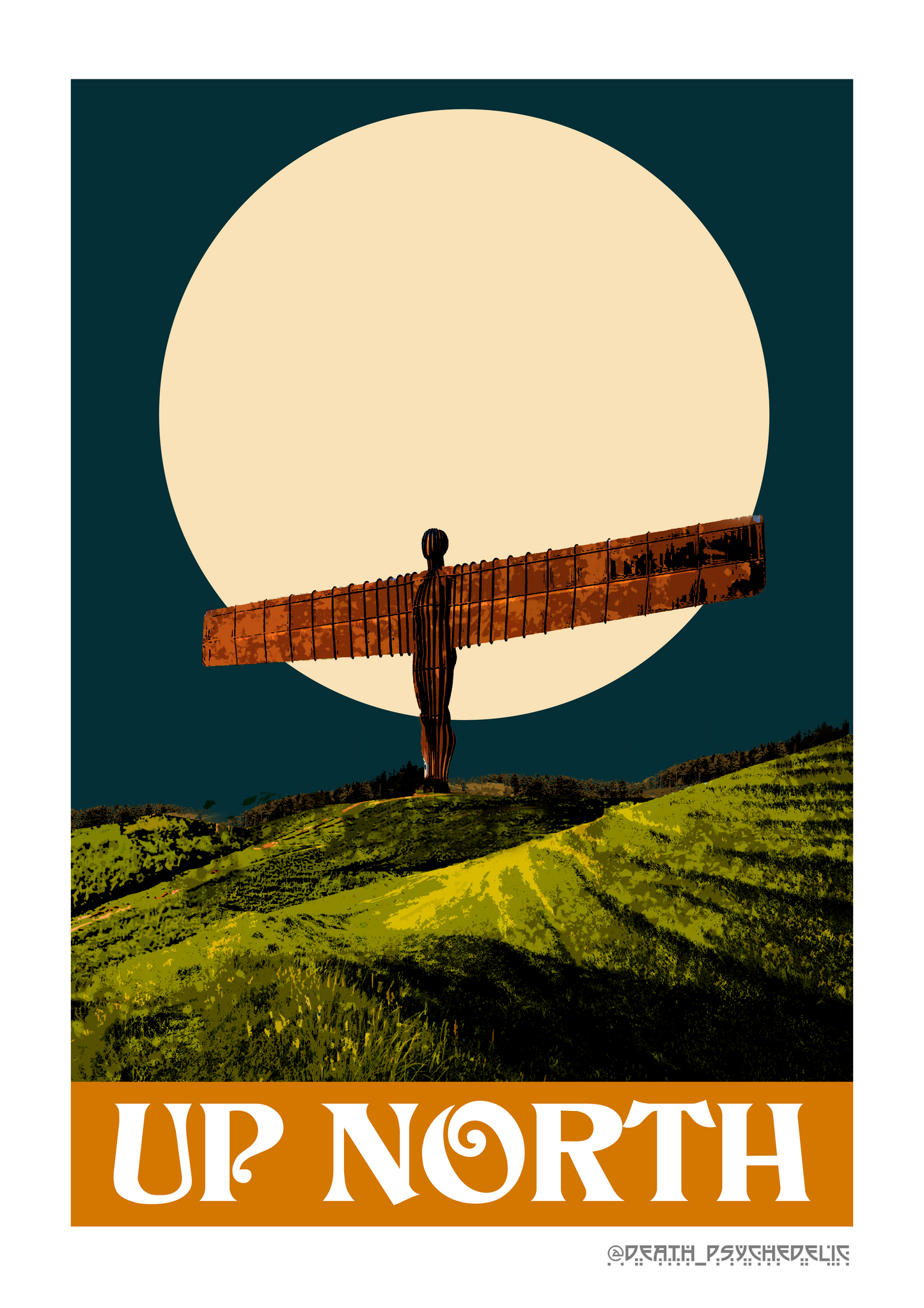 Angel Up North Print