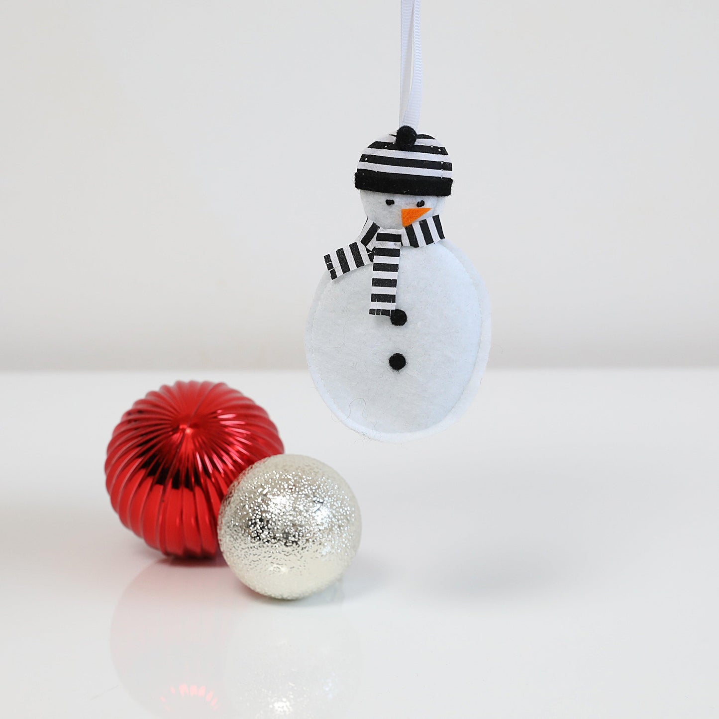 Toon Snowman Handmade Decoration - For The Love Of The North