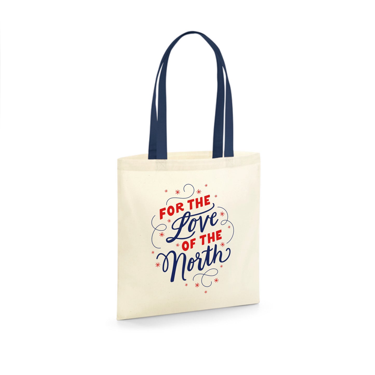 For the Love of the North Organic Tote Bag