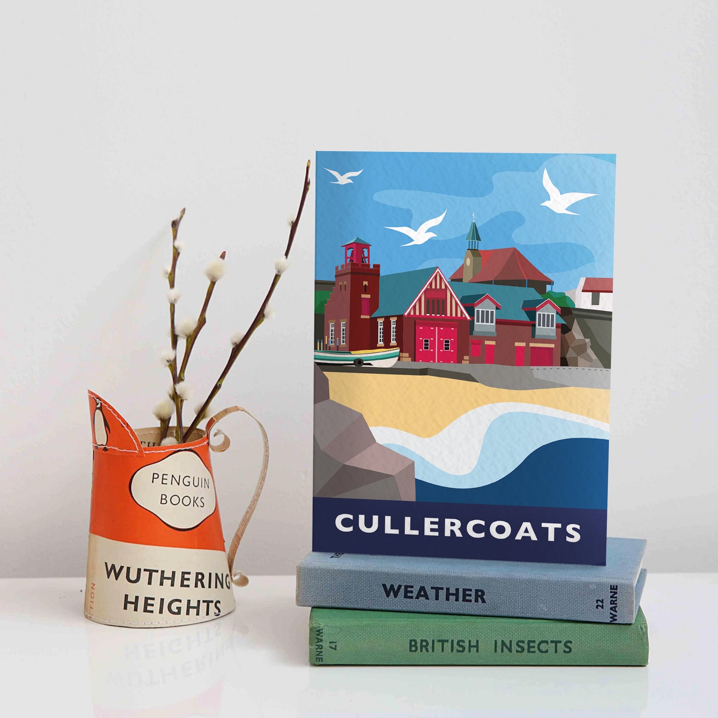 Cullercoats Bay card - For The Love Of The North