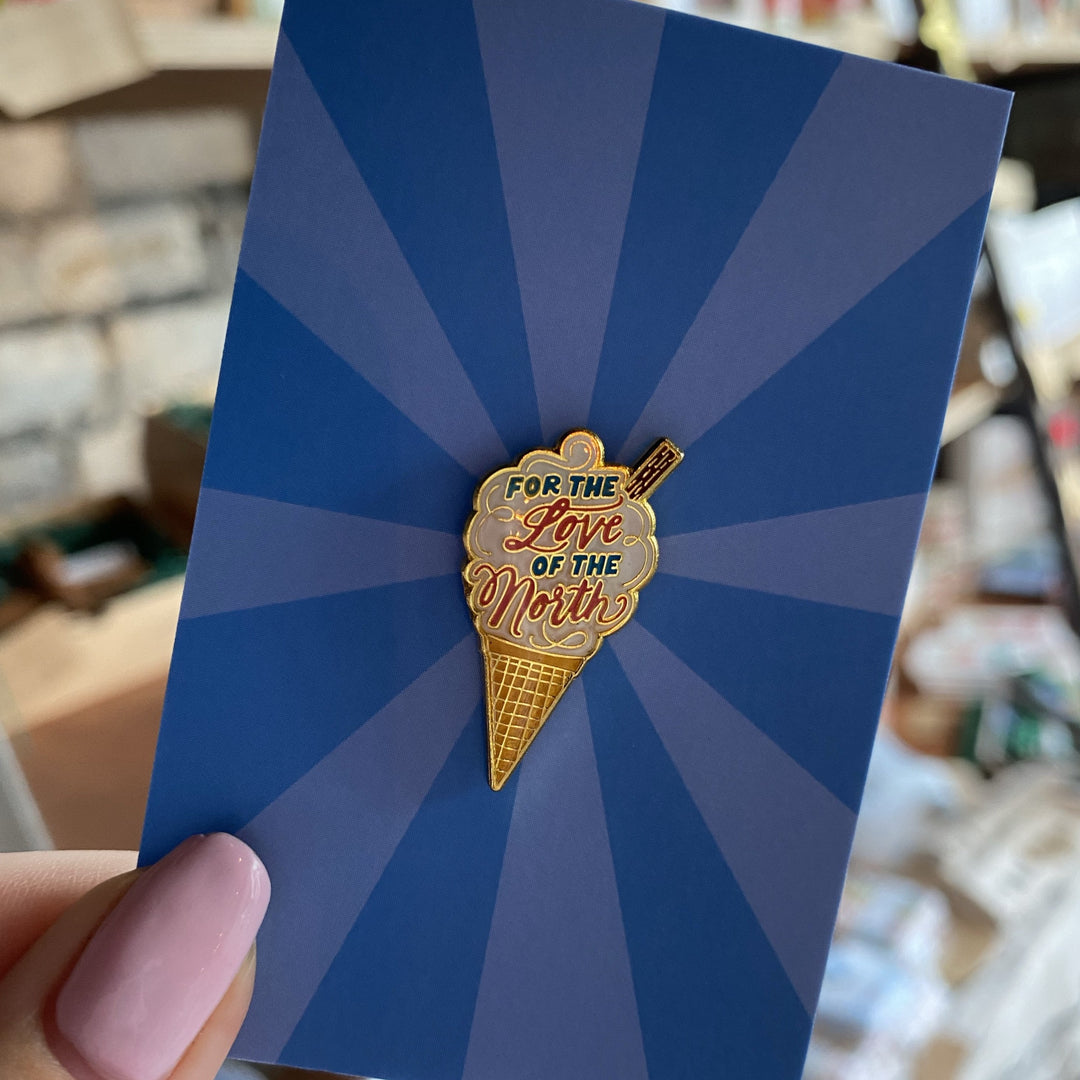 FTLOTN Ice Cream pin badge