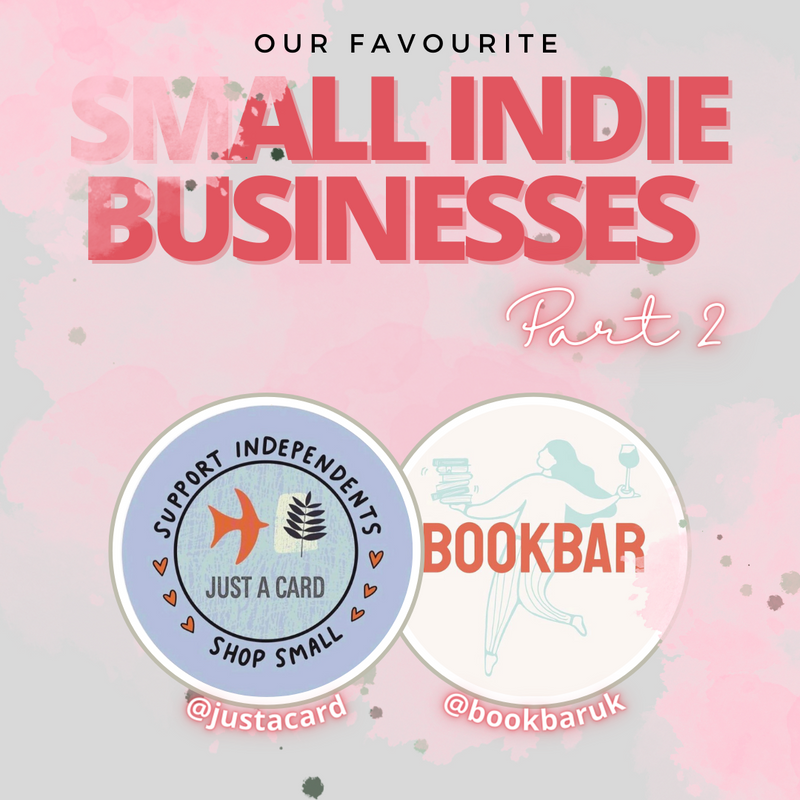 Just A Card - Our Favourite Indie Businesses - 2022 edition