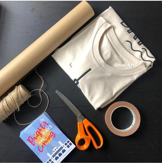 How we stay sustainable when we're wrapping your online orders - For The Love Of The North