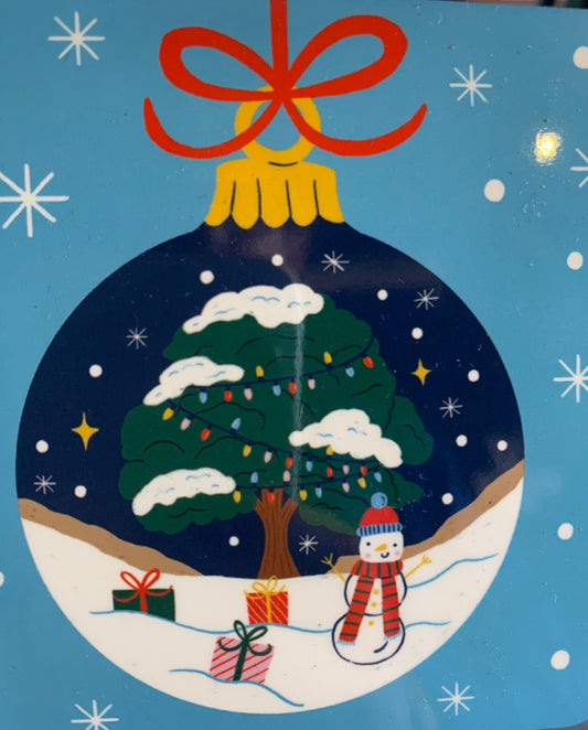 Christmas at Sycamore Gap Coaster