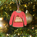 Load image into Gallery viewer, Lindisfarne, Holy Island Christmas Jumper Decoration