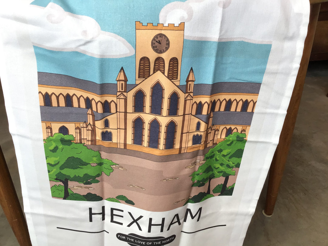 Hexham tea towel
