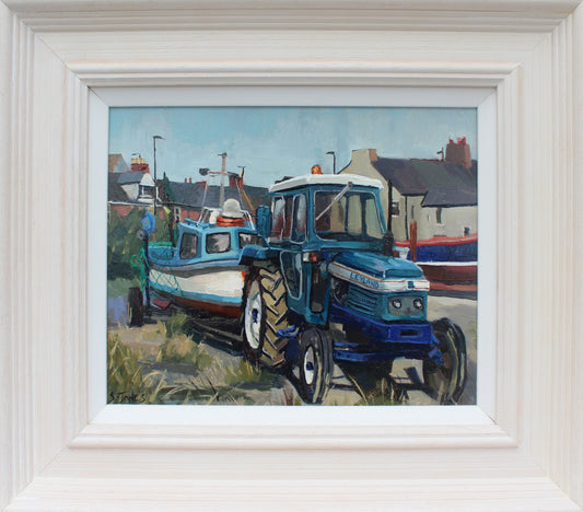 In wait at the boatyard , Cullercoats 2024 - For The Love Of The North