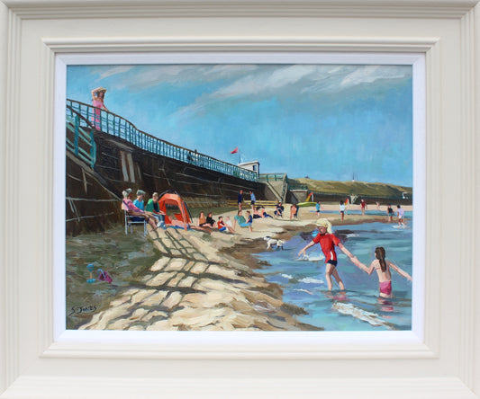 Back to the beach, Whitley Bay 2024 - For The Love Of The North