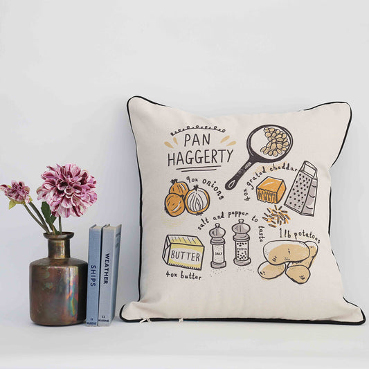 Pan Haggerty Organic Cotton Cushion - For The Love Of The North
