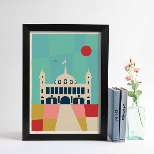 Spanish City In The Sun Print - For The Love Of The North