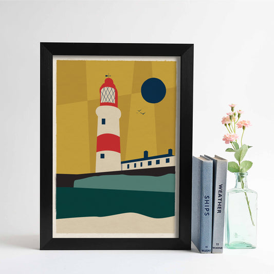 Souter Lighthouse Print - For The Love Of The North