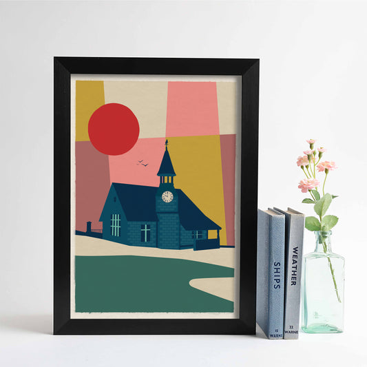 Cullercoats Watch Tower Print - For The Love Of The North