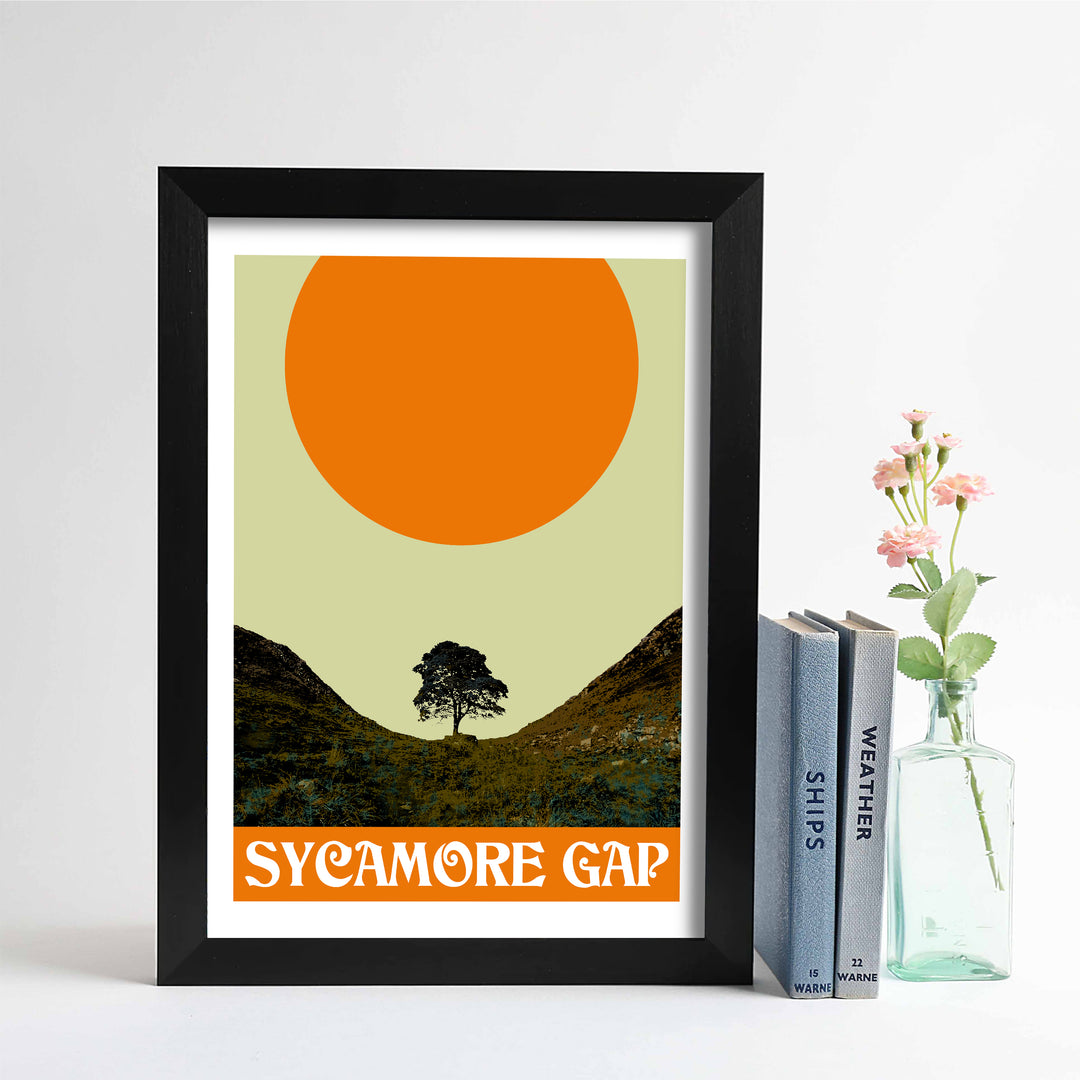 Sycamore Gap unframed print.