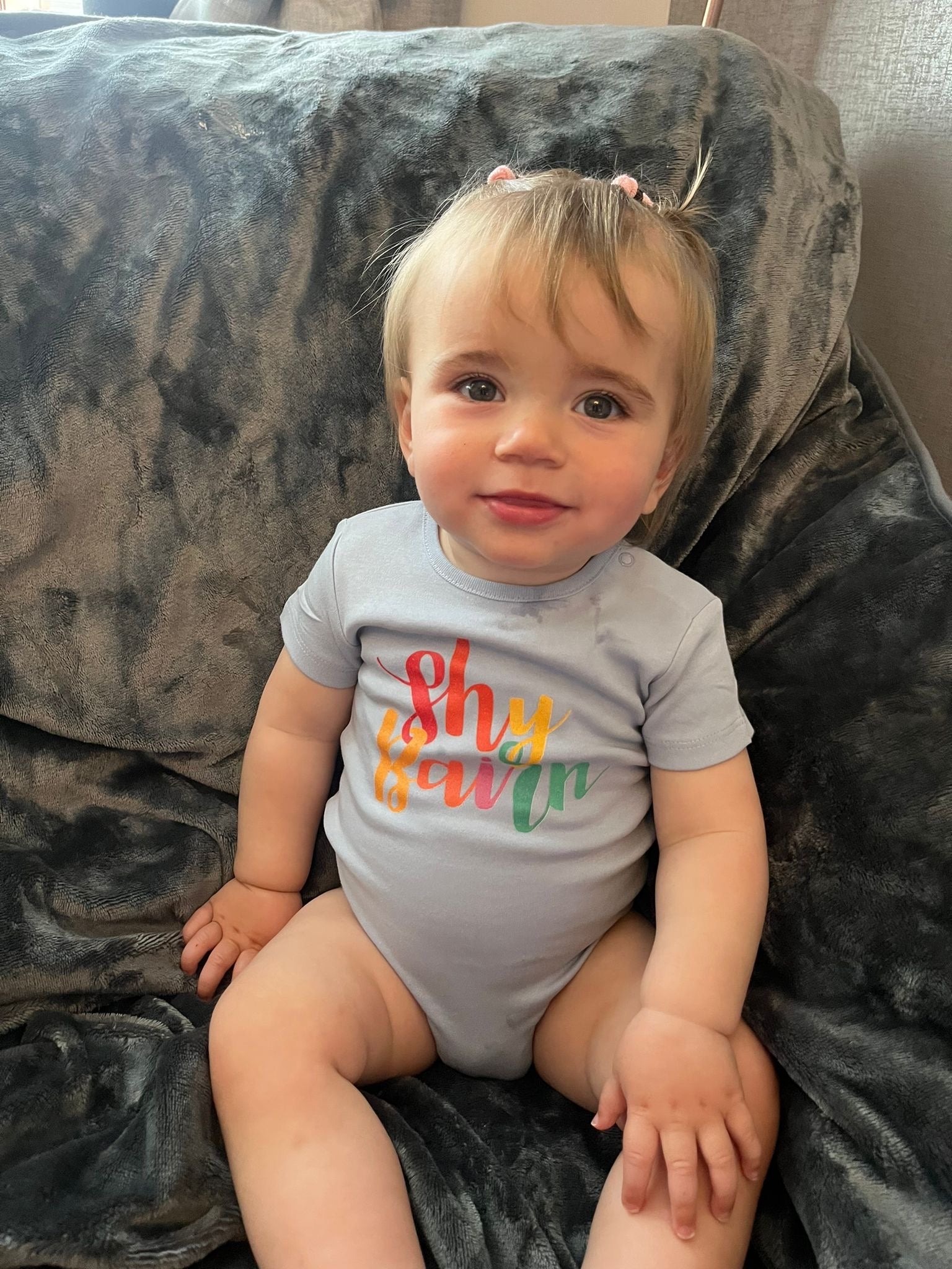 Shy Bairn Cotton Babygrow - For The Love Of The North