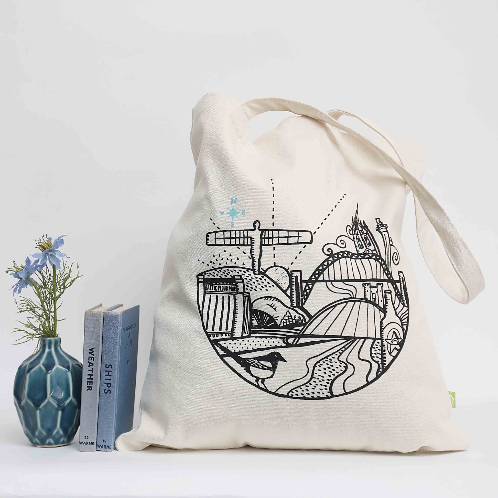 Celebrating Newcastle Eco Tote Bag - For The Love Of The North