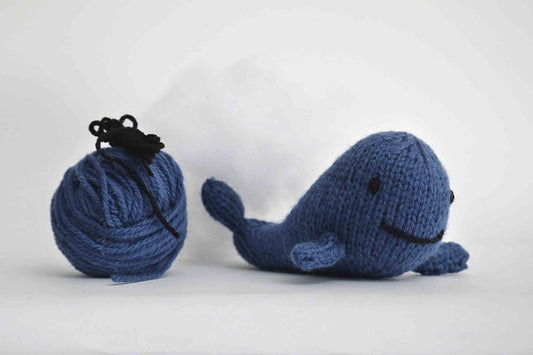 Whale Knitting Kit - For The Love Of The North