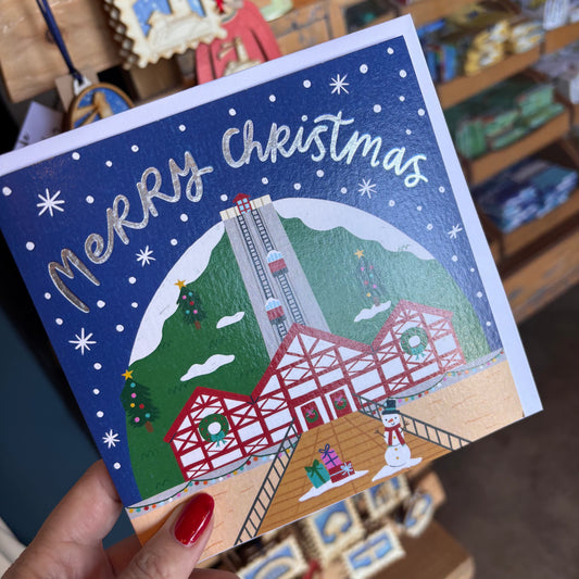 Merry Christmas from Saltburn by the Sea card