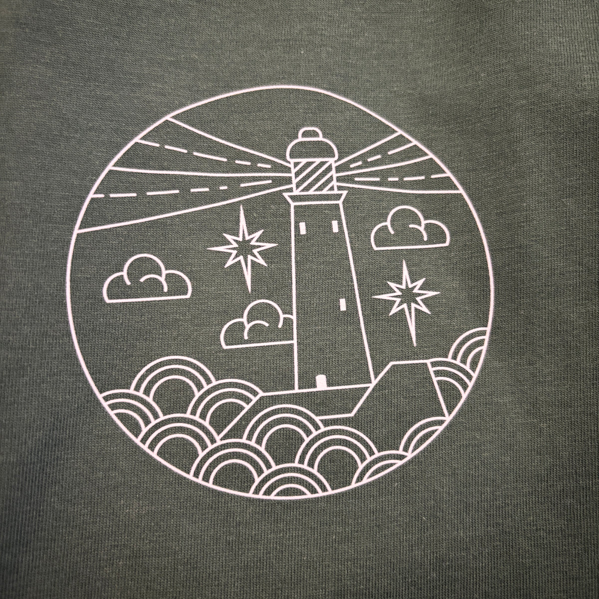 St Mary’s Lighthouse, Whitley Bay Hoodie - For The Love Of The North