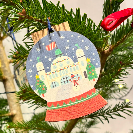 Christmas wishes from Spanish City wooden decoration - For The Love Of The North